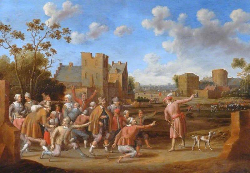The Parable of the Great Supper by Cornelis Droochsloot