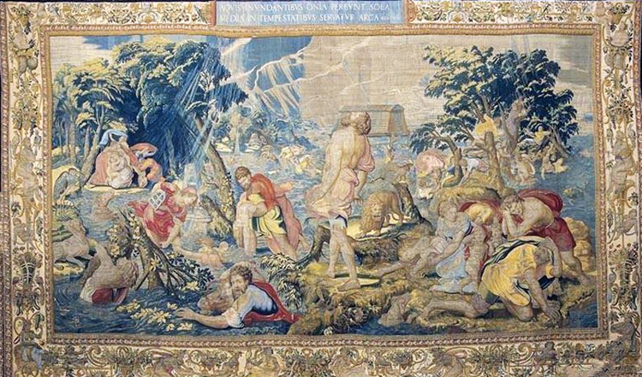 Story of Noah by Cornelis Floris II
