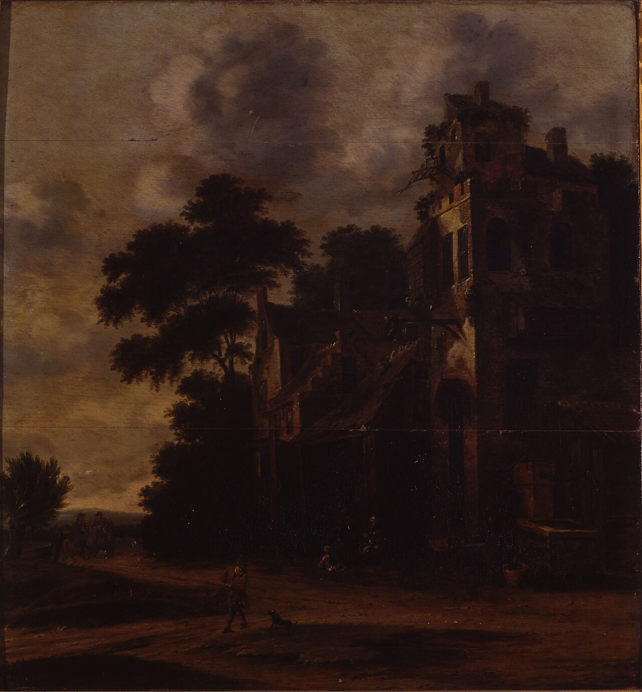 L'auberge by Cornelis Gerritsz Decker