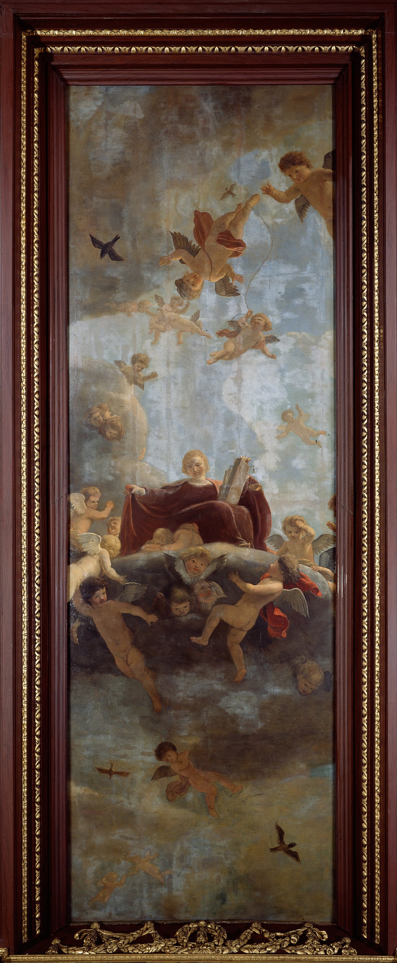 Ceiling Orphans' Chamber in Amsterdam by Cornelis Holsteyn