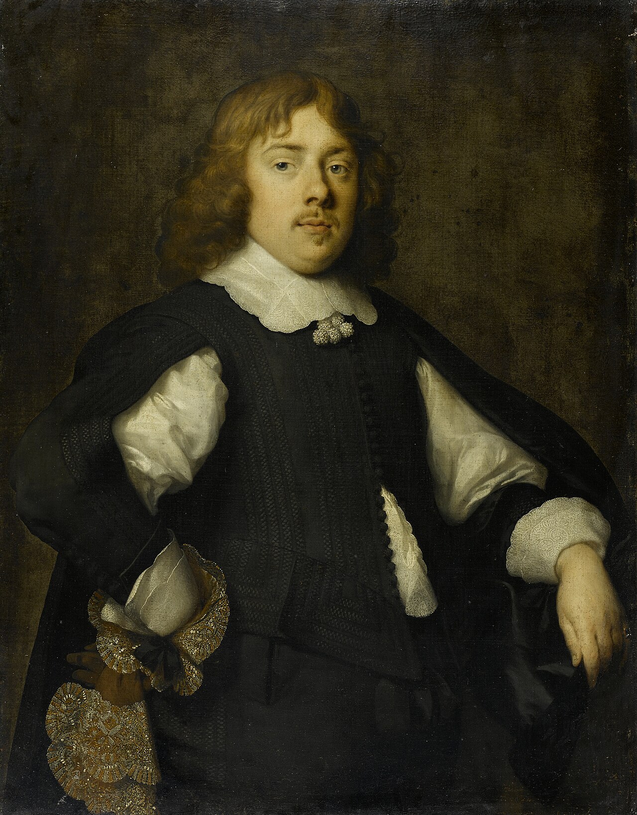 Portrait of Joan Pietersz Reael (1625-59) by Cornelis Janssens van Ceulen
