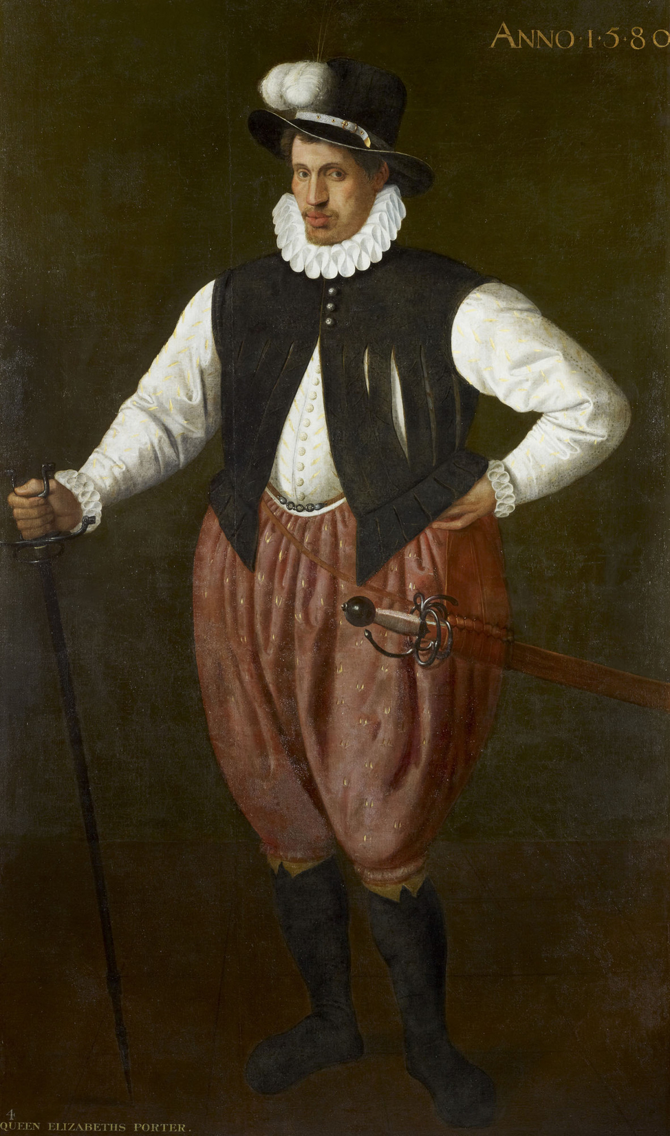 A Giant Porter by Cornelis Ketel