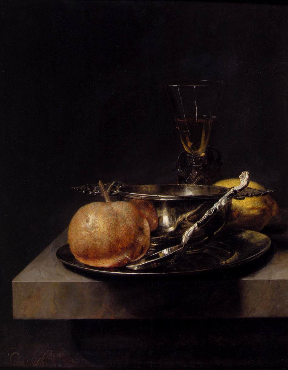 Still-Life with Silver Cup by Cornelis Kick
