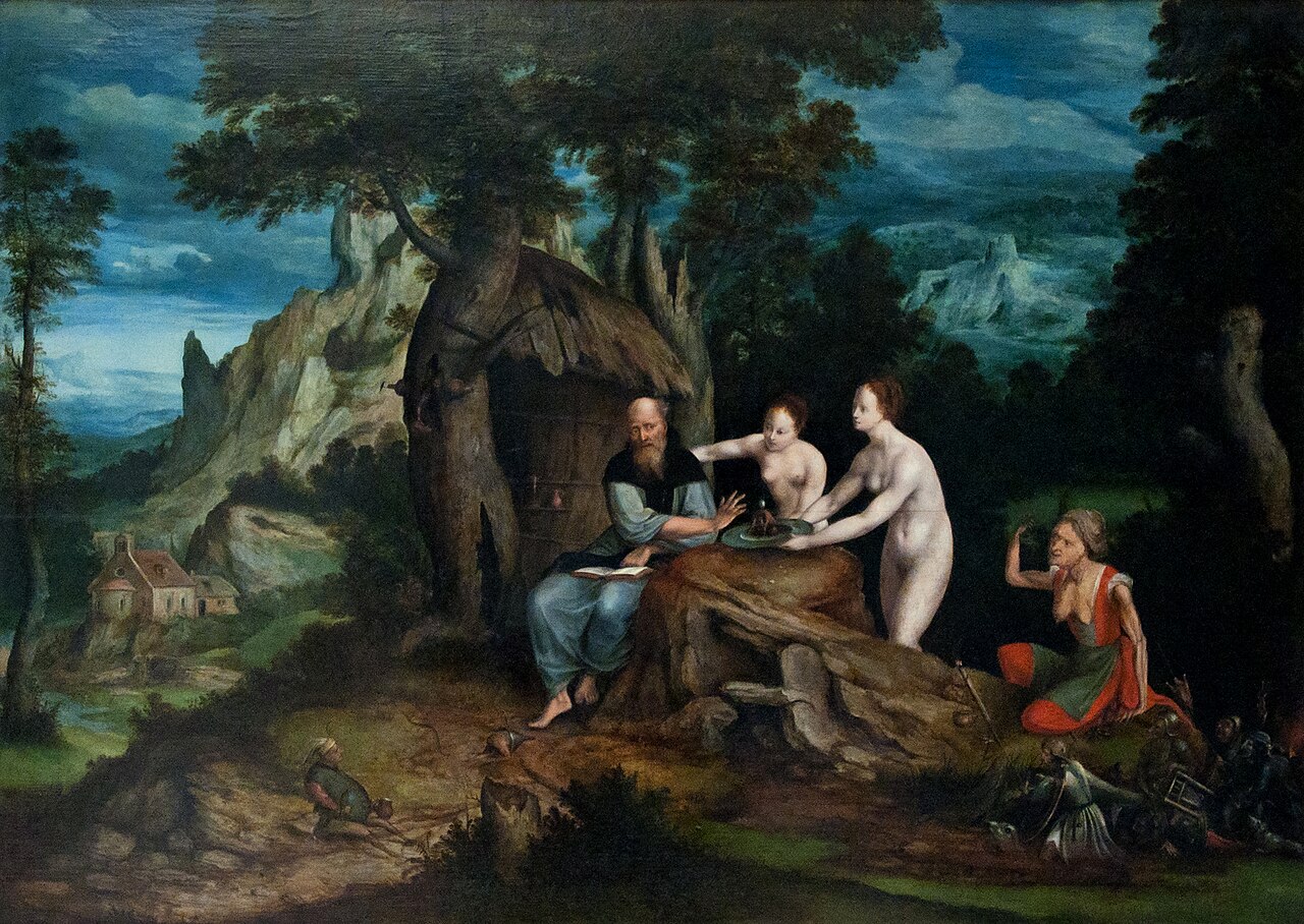 The Temptation of Saint Anthony by Cornelis Massijs