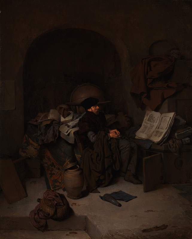 An Astrologer by Cornelis Pietersz Bega