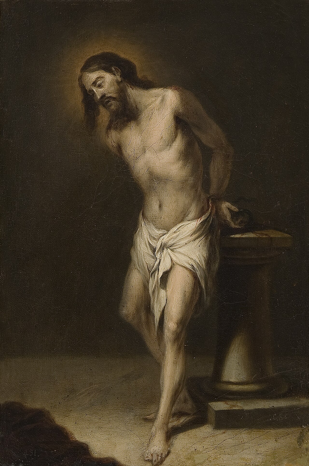Christ at the column by Cornelis Schut III