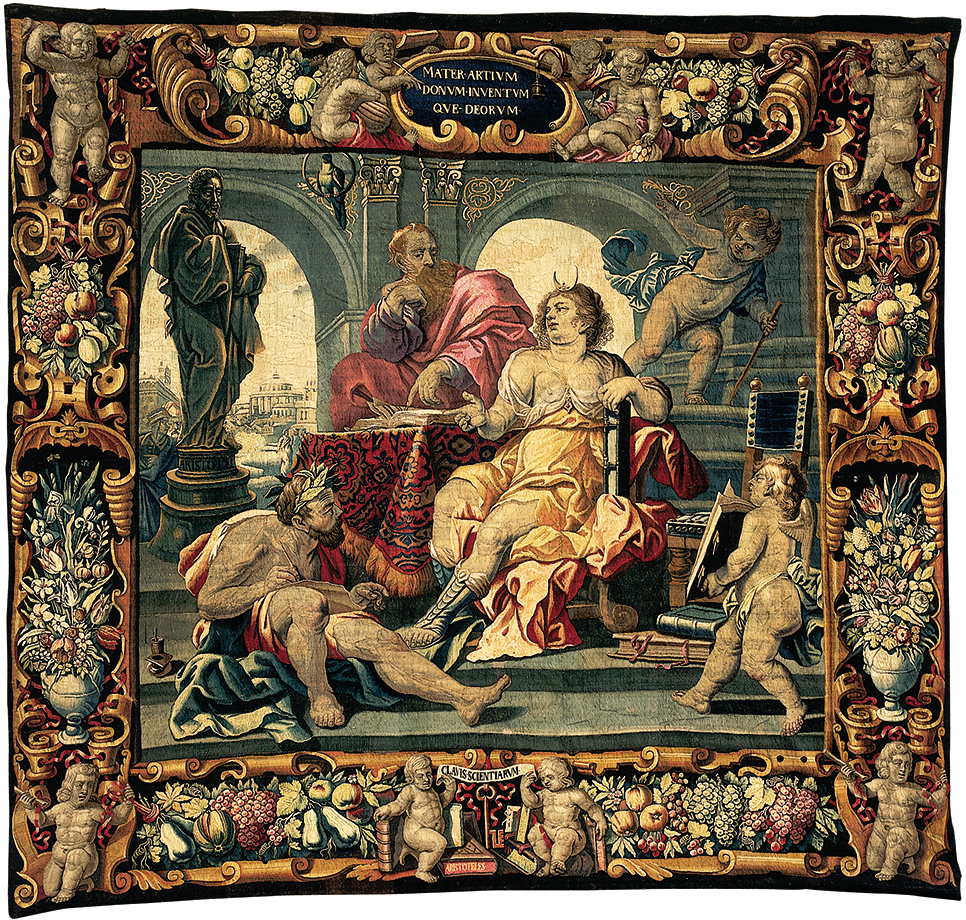 Seven liberal arts tapestries Schut in the Museum of the Collegiate of Nuestra Señora del Manzano by Cornelis Schut