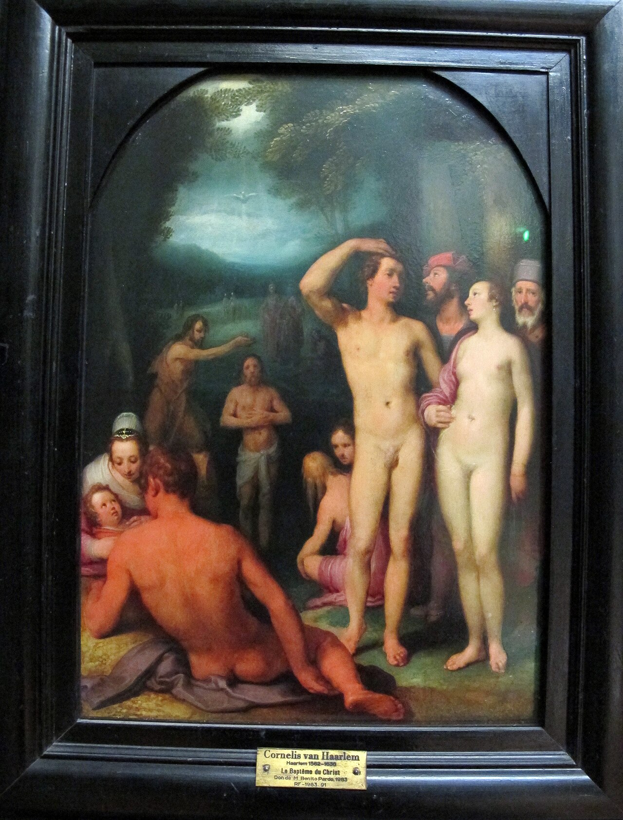The Baptism of Christ by Cornelis van Dalem