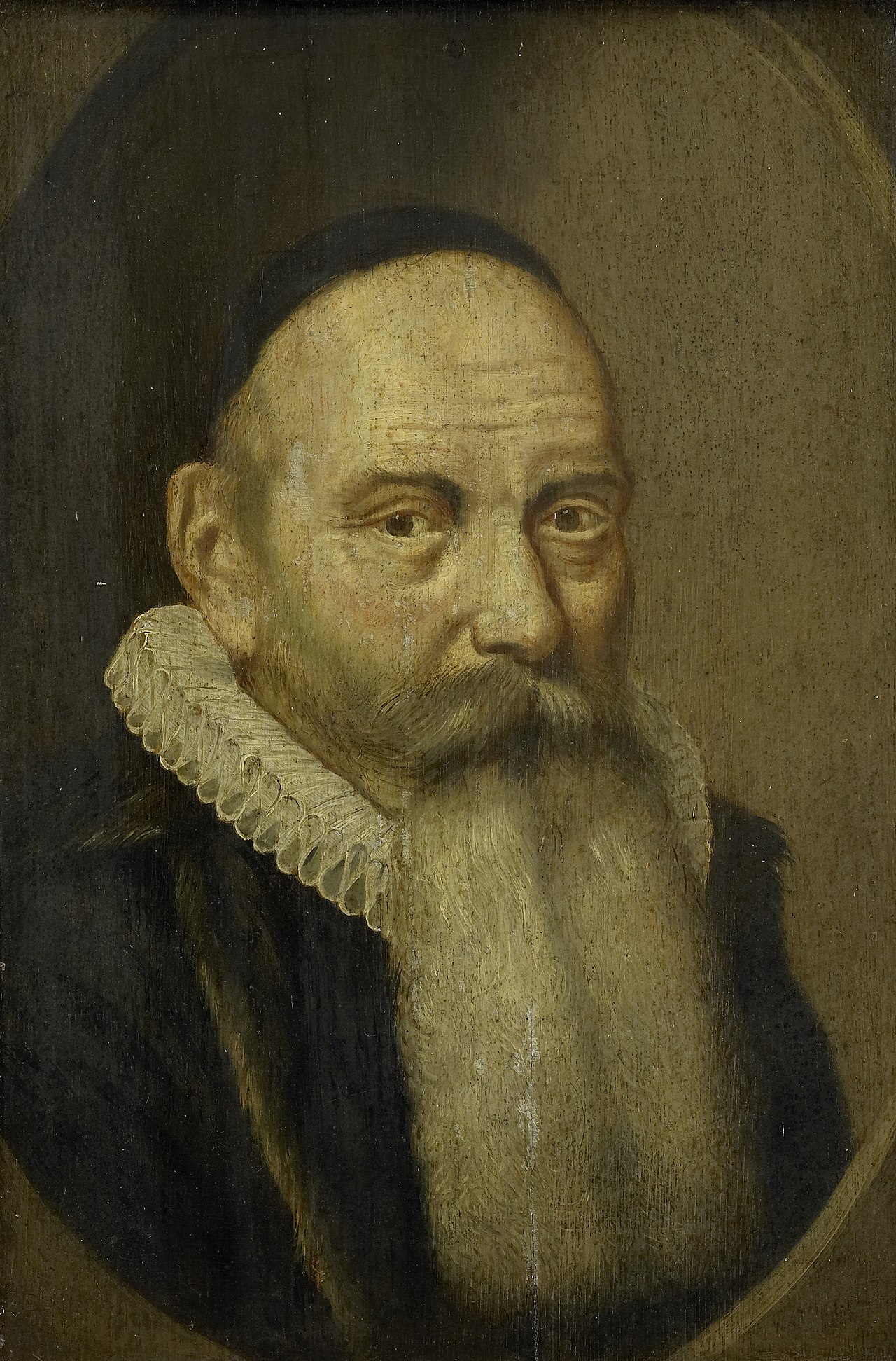 Portrait of Jacobus Rolandus (1562-1632) by Cornelis van der Voort