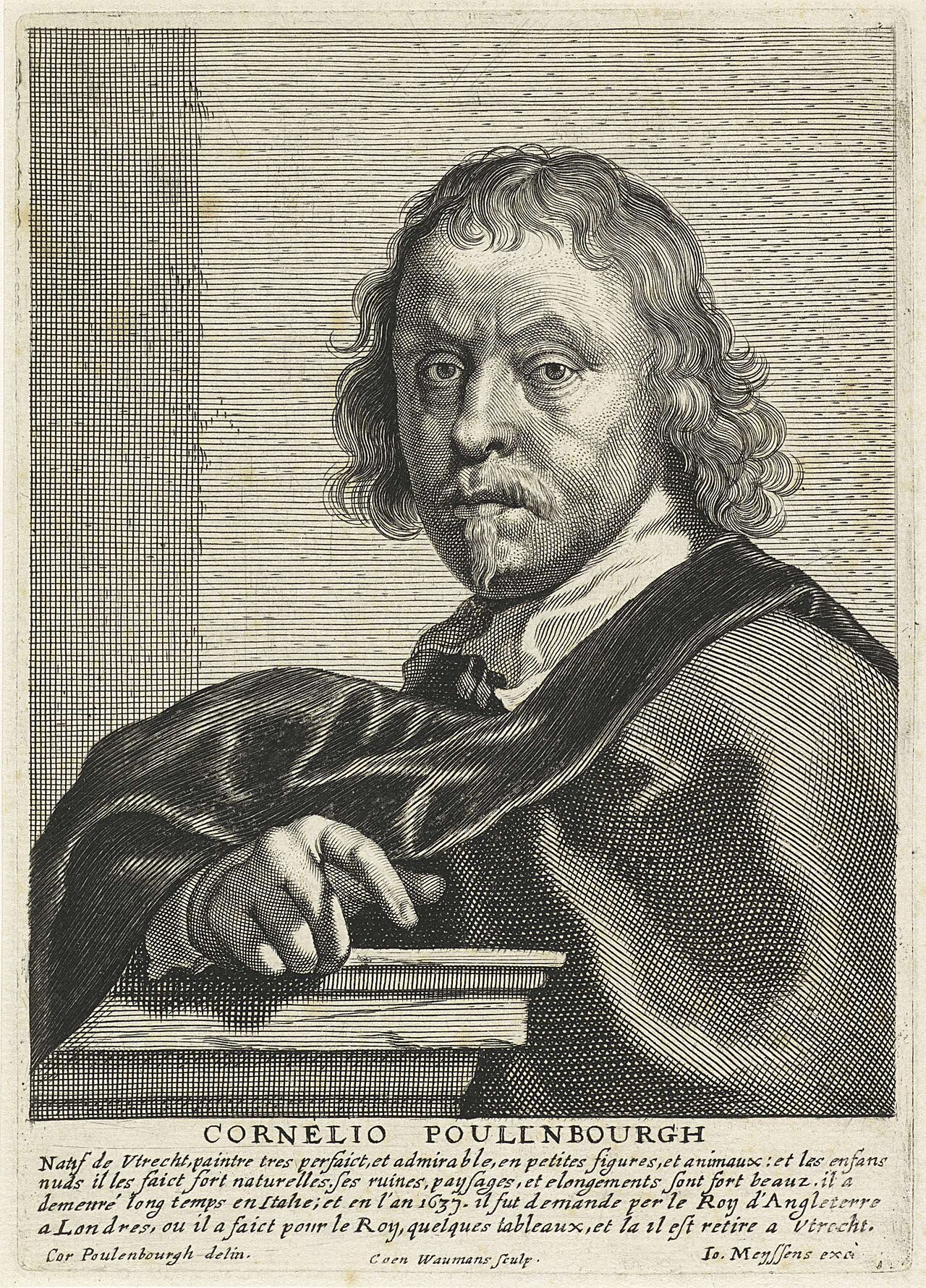 Portrait of Cornelius van Poelenburgh