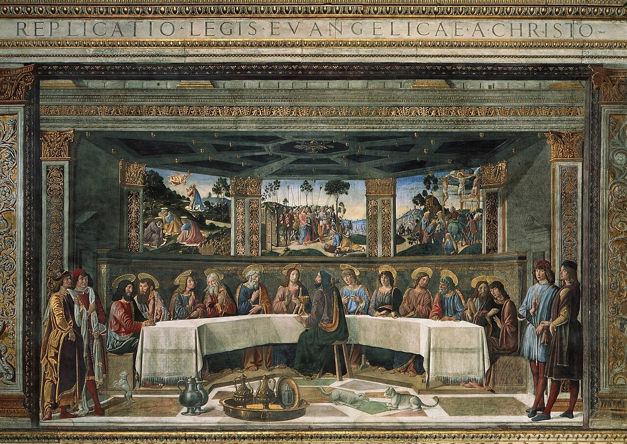 Last Supper by Cosimo Rosselli