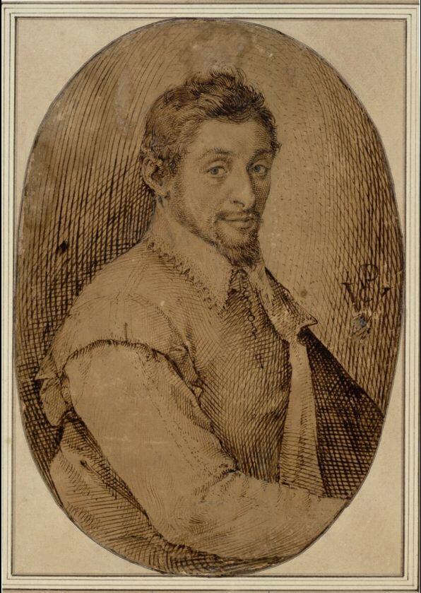 Portrait of Crispijn van de Passe the Elder