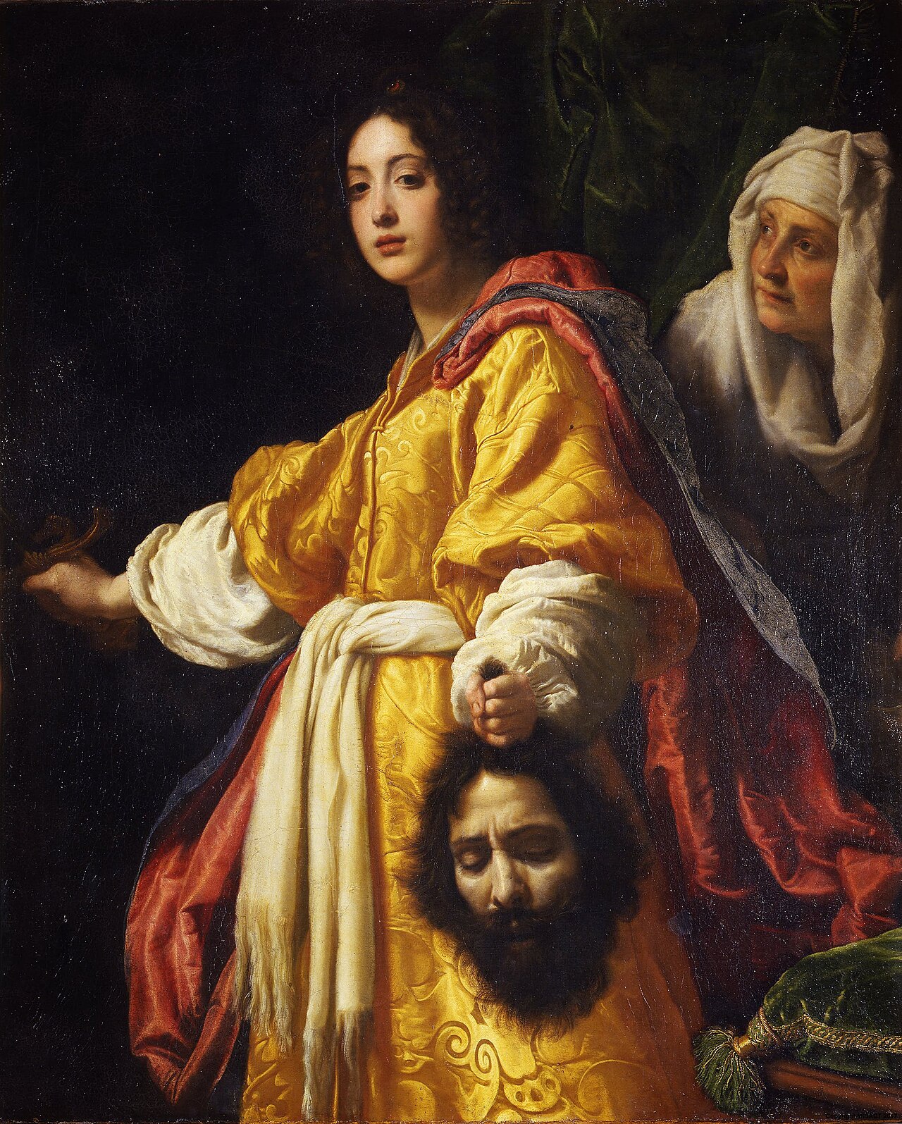 Judith Holding the Head of Holofernes by Cristofano Allori