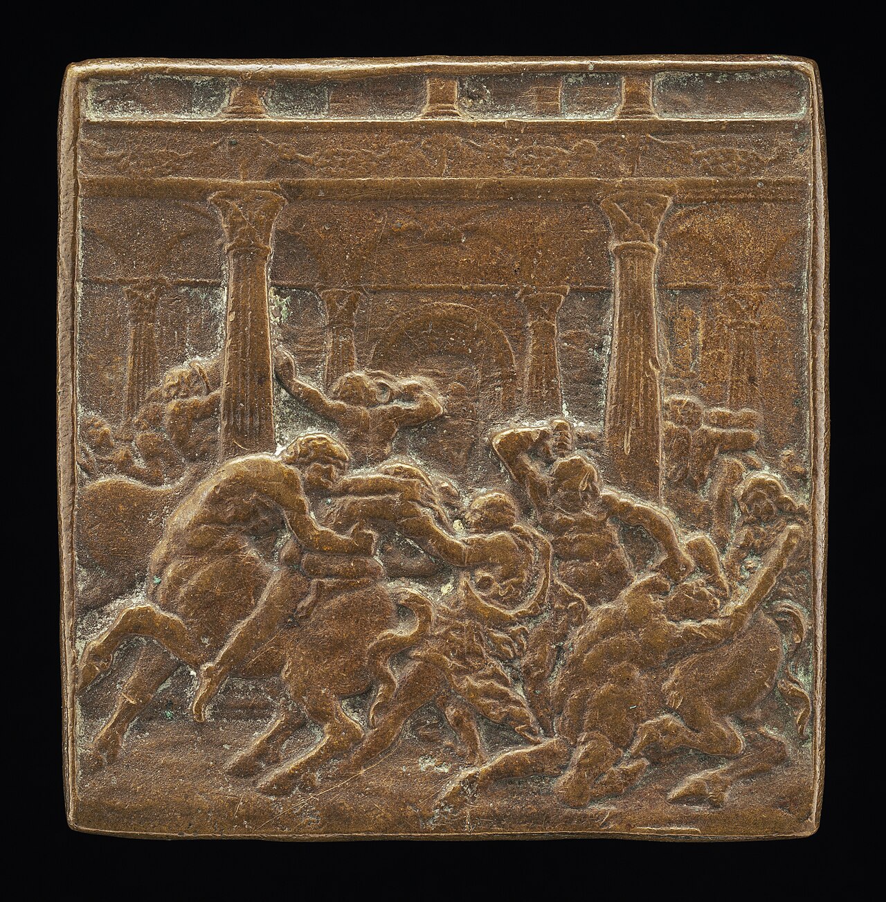 Battle of Centaurs and Lapiths by Cristoforo Foppa