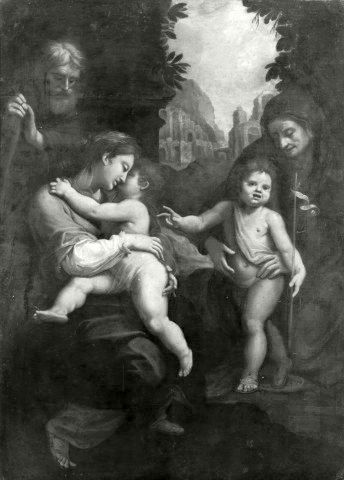 Holy Family with St. John and St. Elizabeth by Cristoforo Roncalli