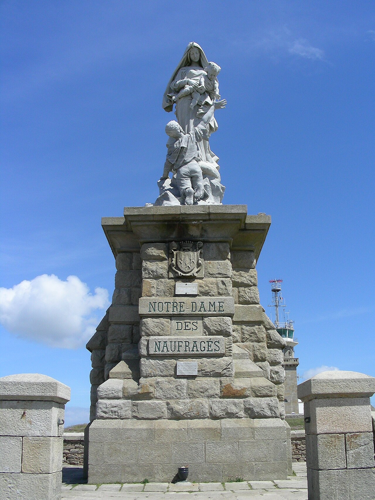 Statue de Notre-Dame des Naufragés by Cyprian Godebski