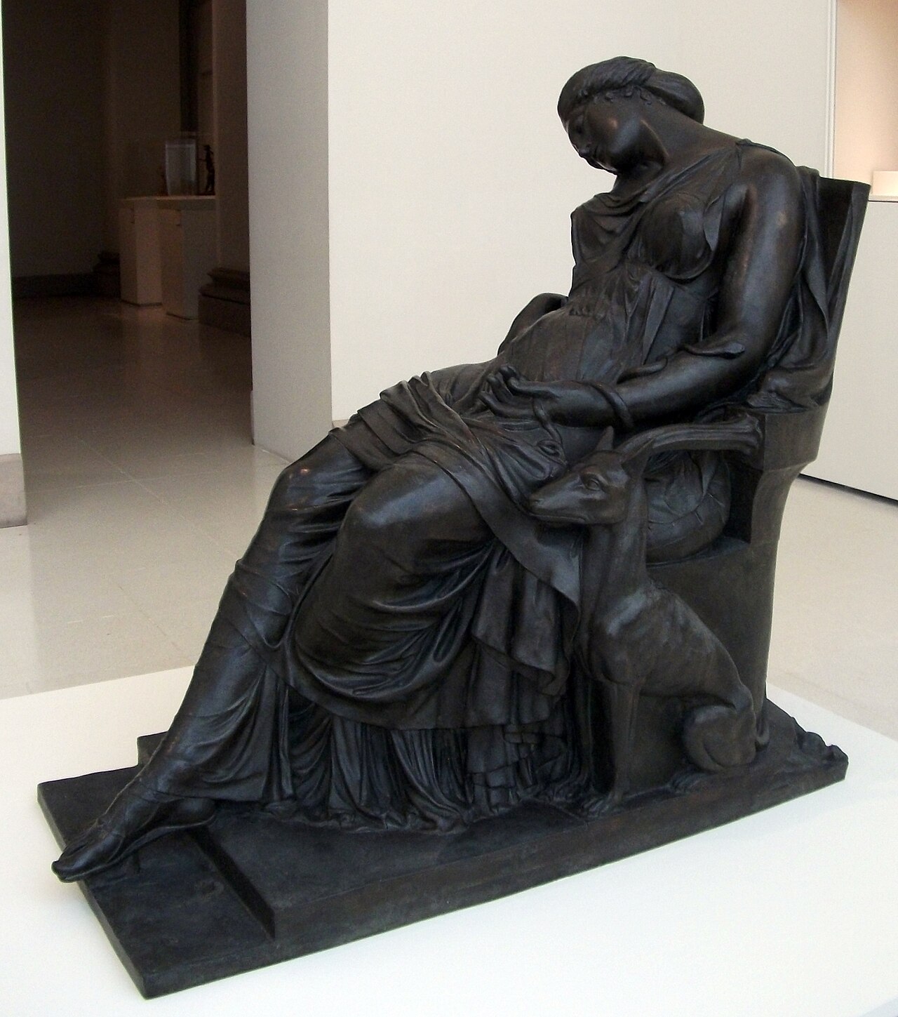Death of Cleopatra by Damià Campeny i Estrany