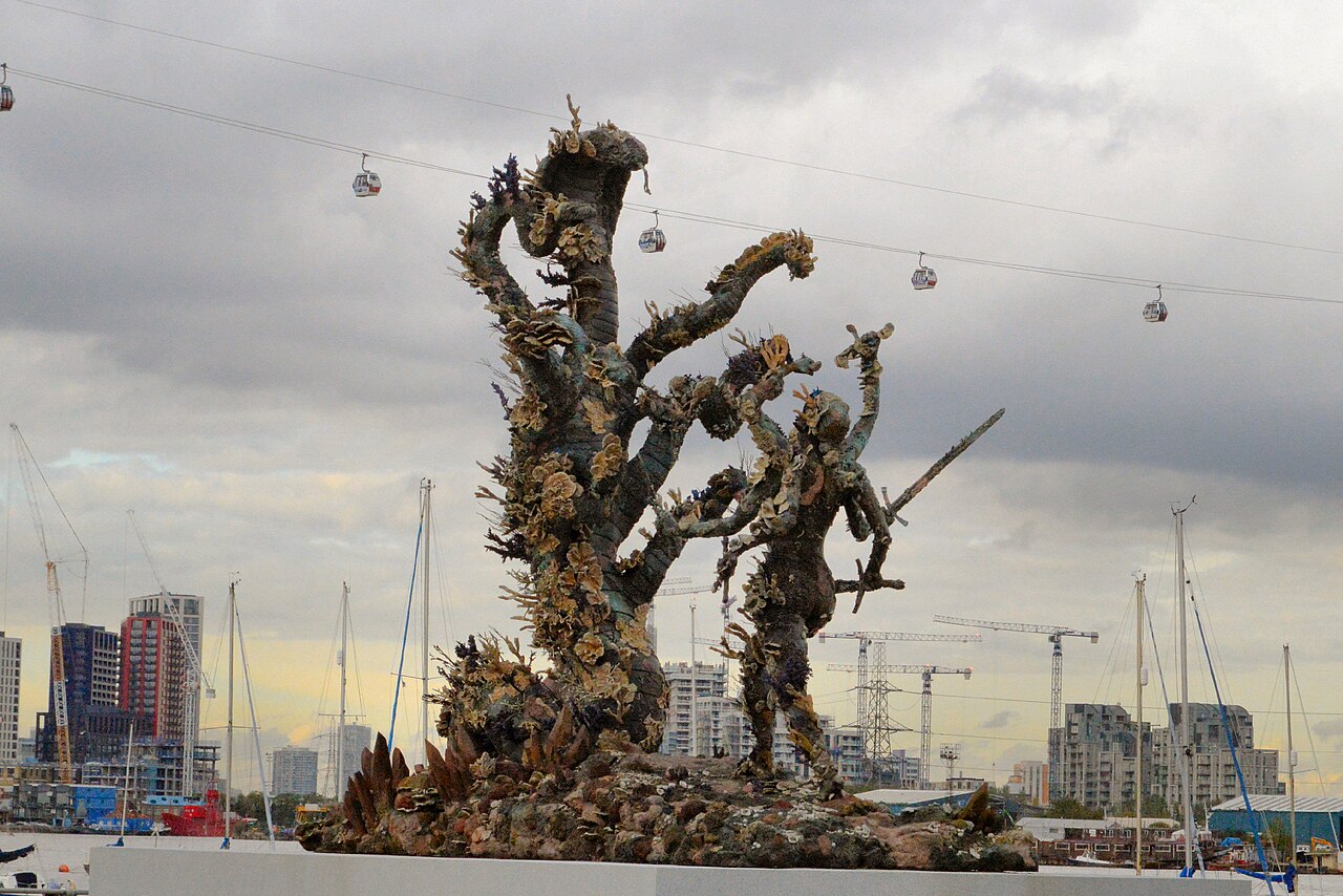 Hydra and Kali by Damien Hirst