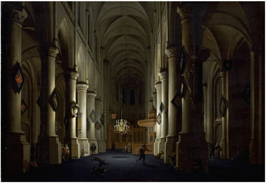 Interior of a Church by Daniël de Blieck