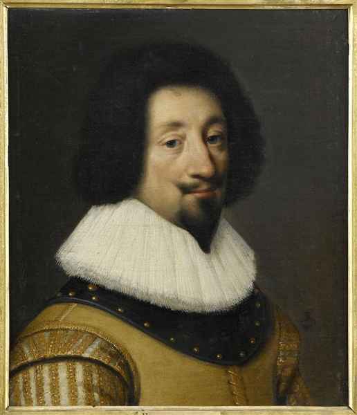 Portrait of François de l'Aubépine, Margrave of Hauterive. by Daniel Dumonstier