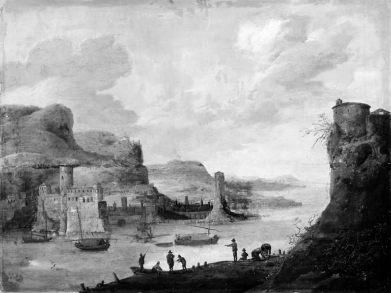 Italian Seaport by Daniel van Heil