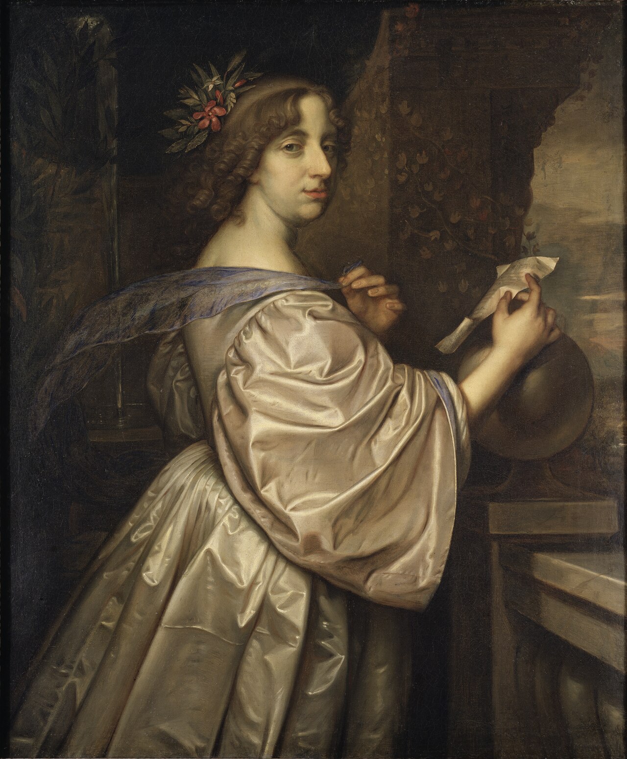 Queen Christina of Sweden (1626 - 1689) by David Beck