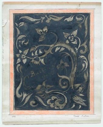 Decorative Study by David Burliuk