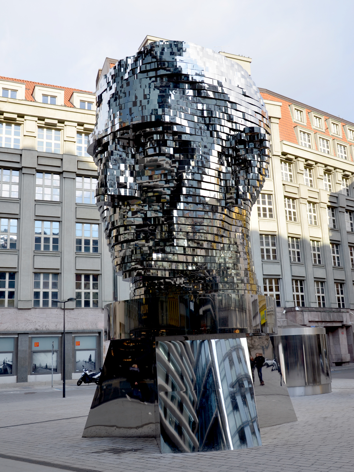Head of Franz Kafka by David Černý