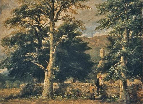 The Church at Bettws-Y-Coed by David Cox