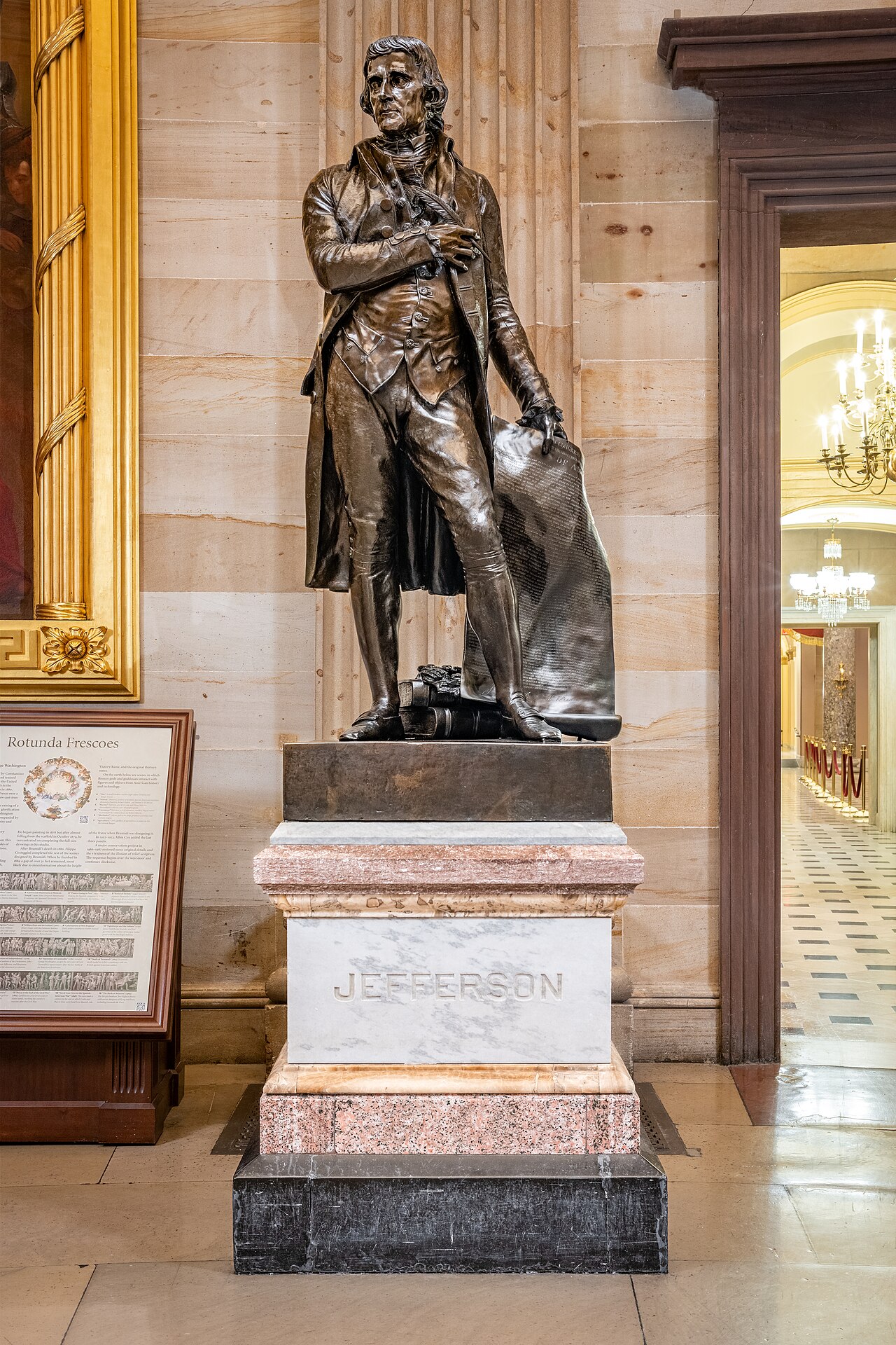 Statue of Thomas Jefferson by David d'Angers