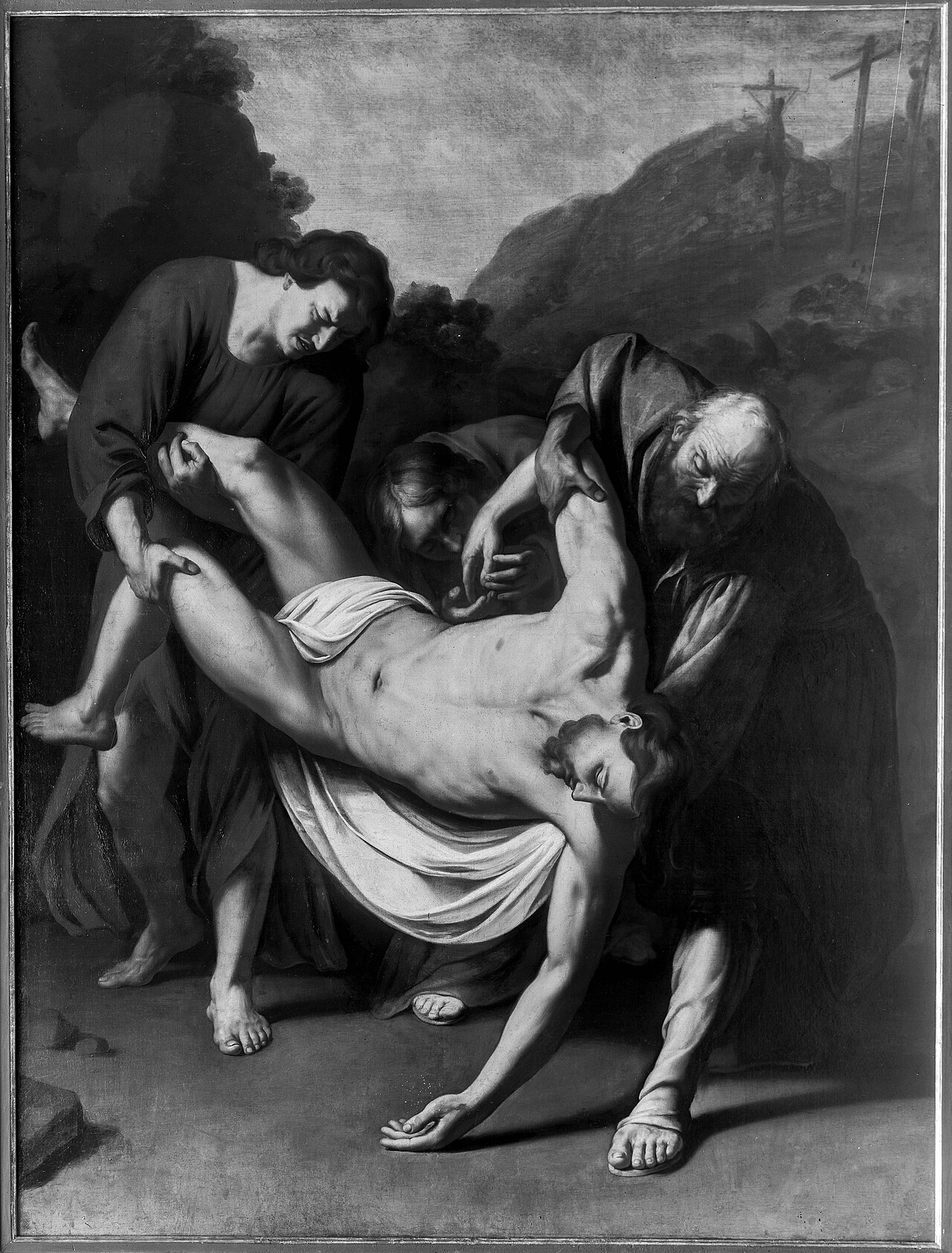 Entombment of Christ by David de Haen