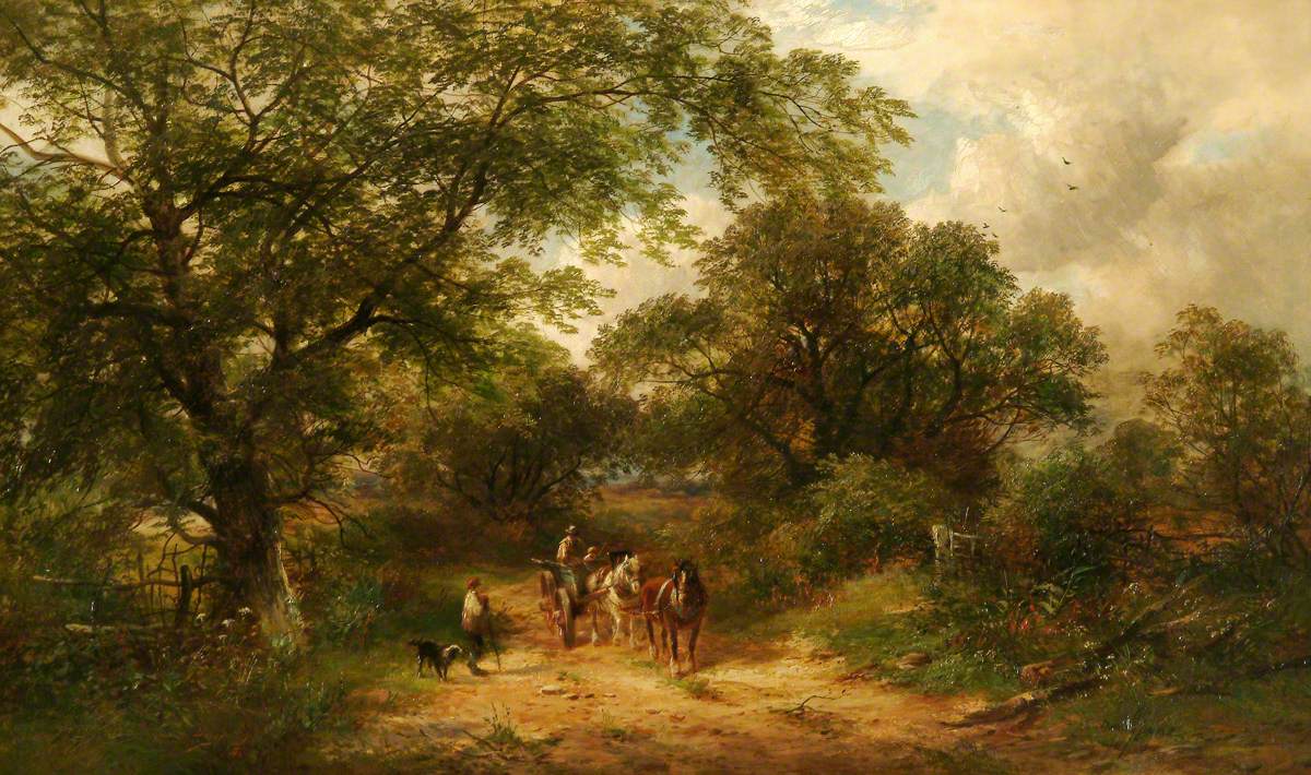 An English Lane by David Payne