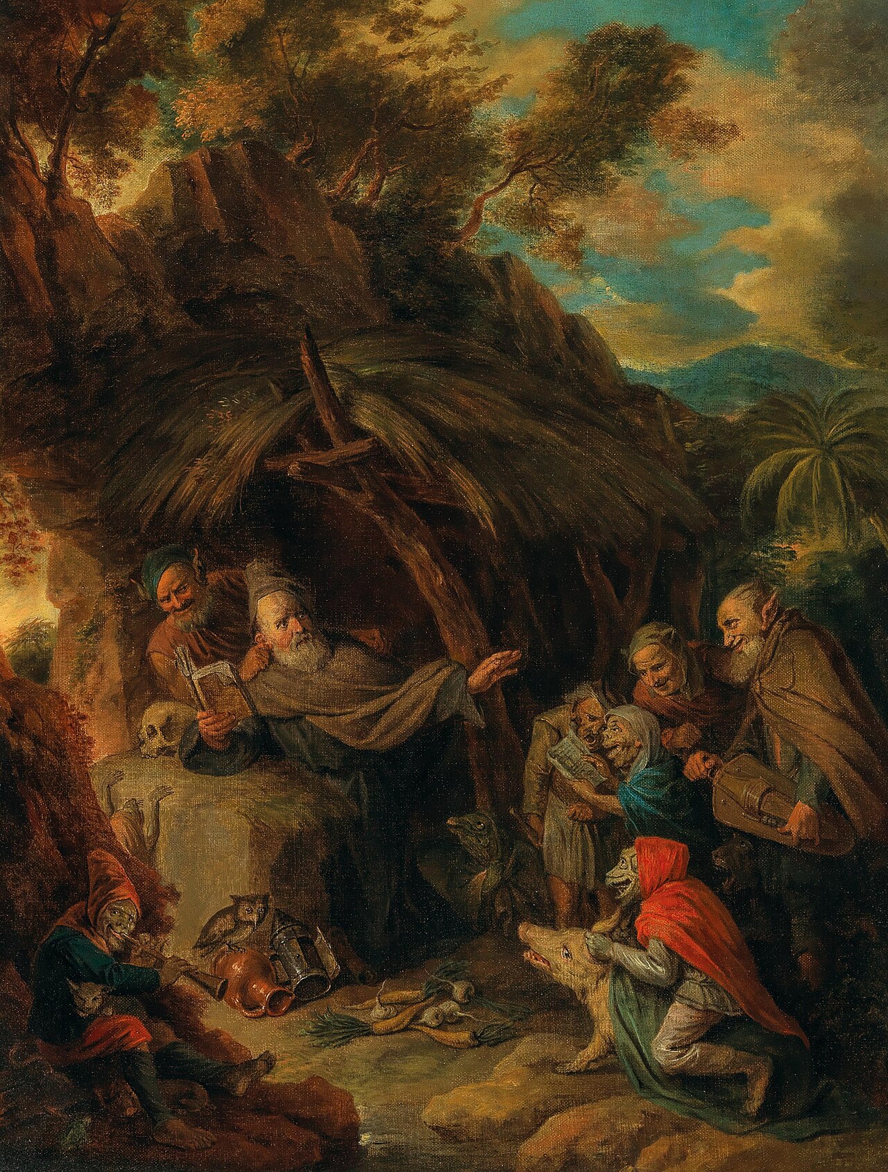 The temptation of St Anthony by David Ryckaert III