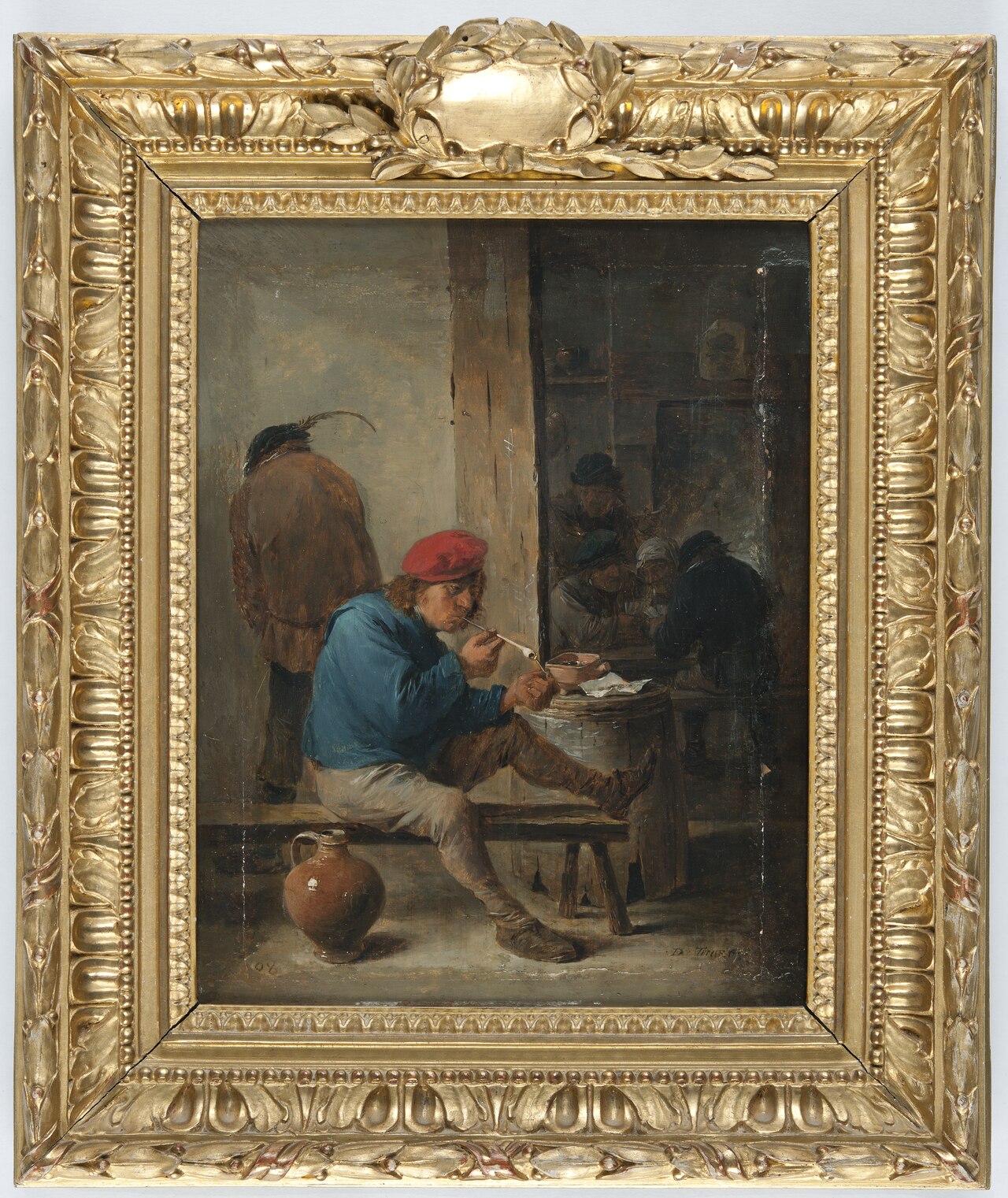 Tavern Scene with Smokers by David Teniers the Elder