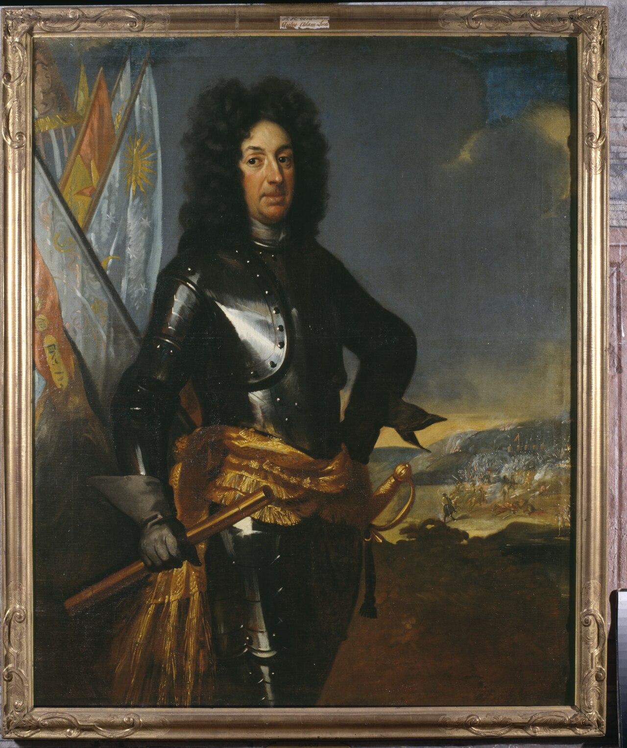 Adam Ludvig Lewenhaupt, 1659-1719, count, general by David von Krafft