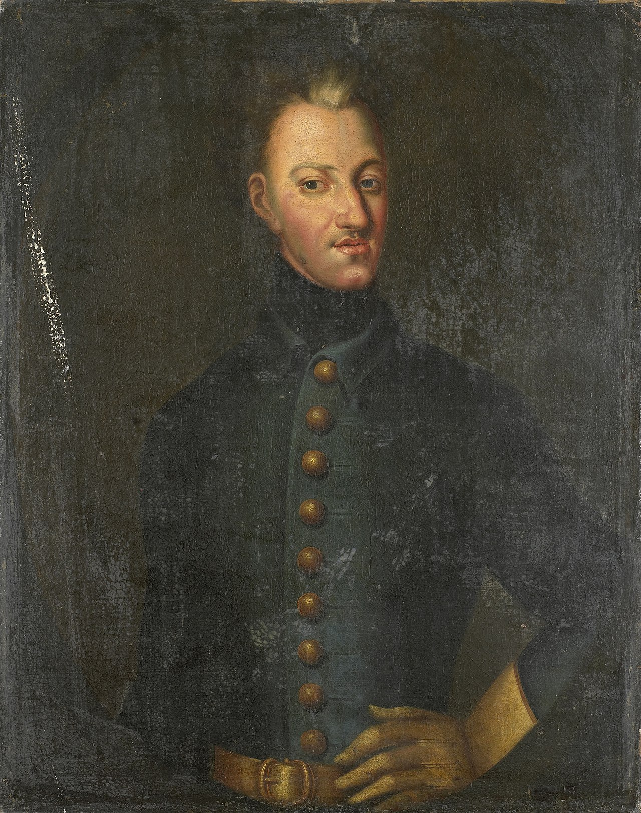 Portrait of Charles XII, King of Sweden by David von Krafft