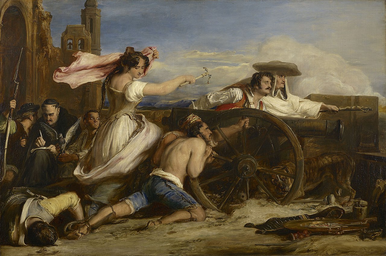 The Defence of Saragossa by David Wilkie