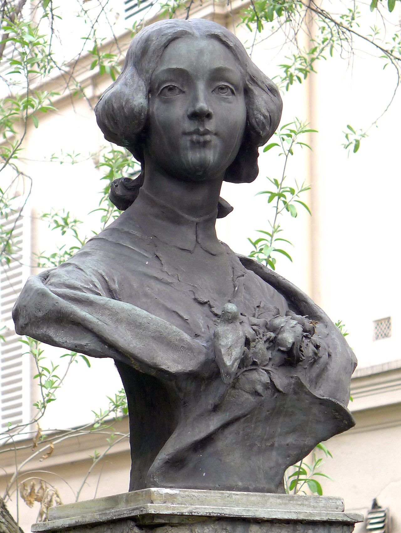 Bust of Clotilde de Vaux by Décio Villares
