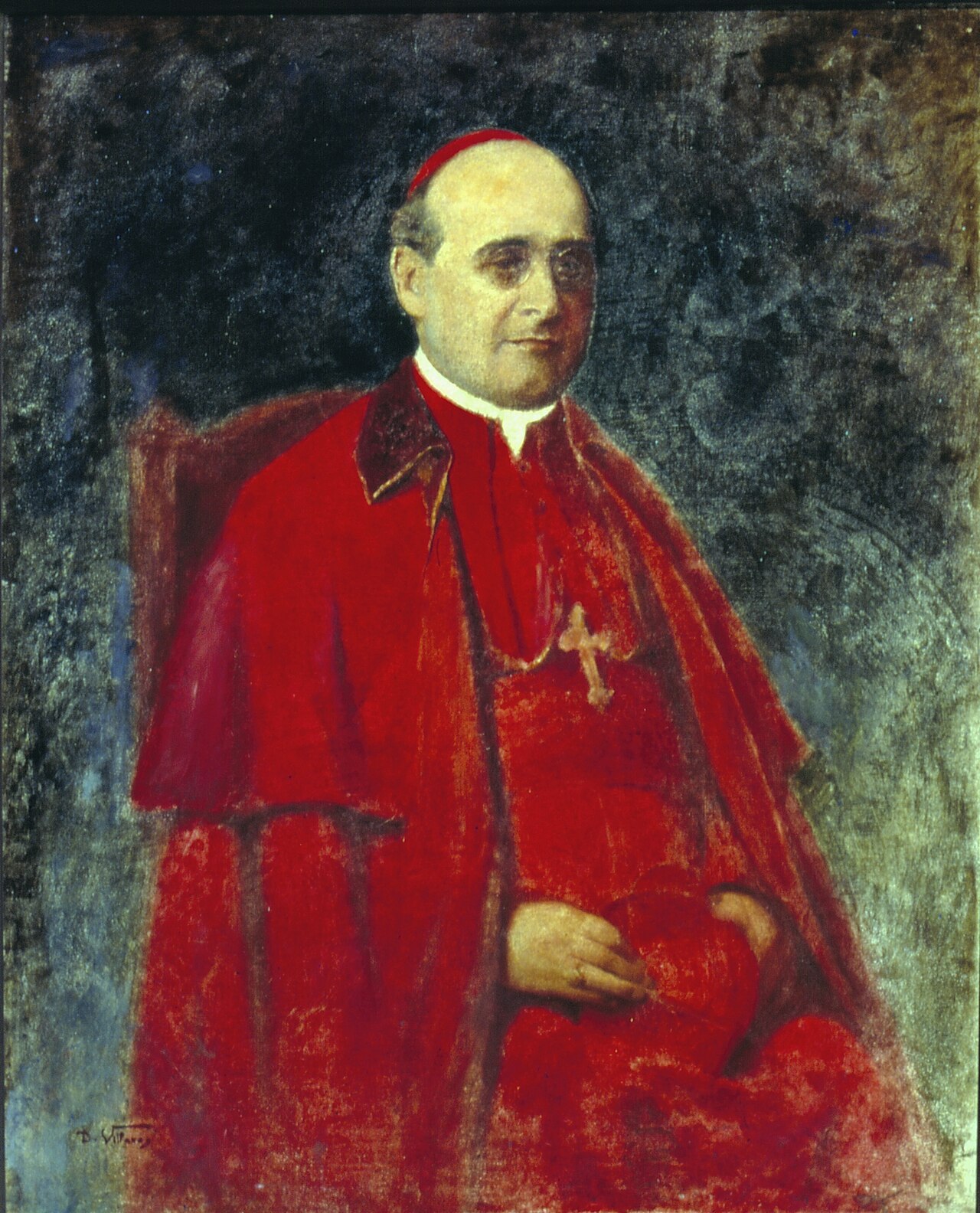 Portrait of D. Sebastião Leme da Silveira Cintra by Décio Villares