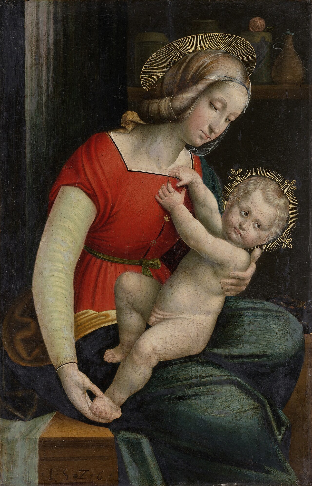 Virgin and Child by Defendente Ferrari
