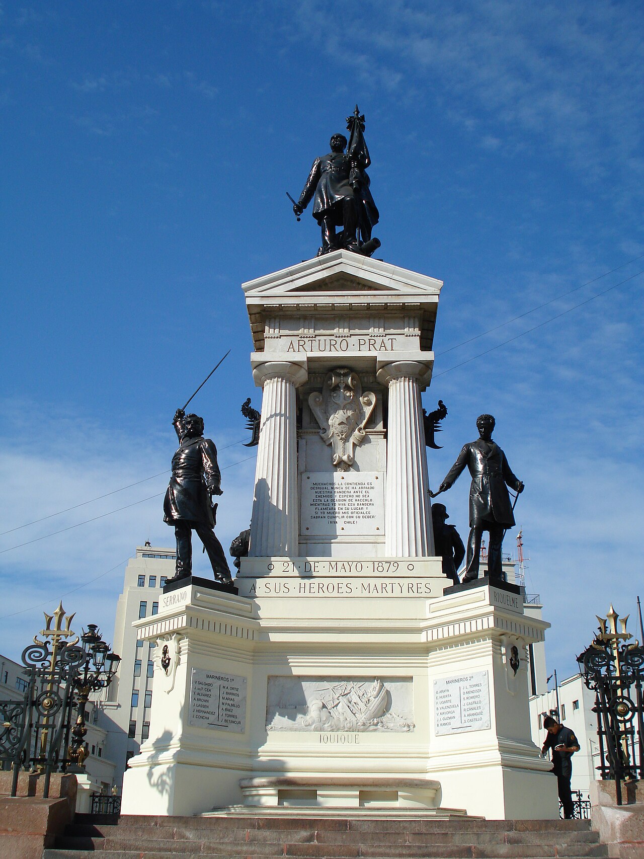 Monument to the Heroes of Iquique by Denys Puech