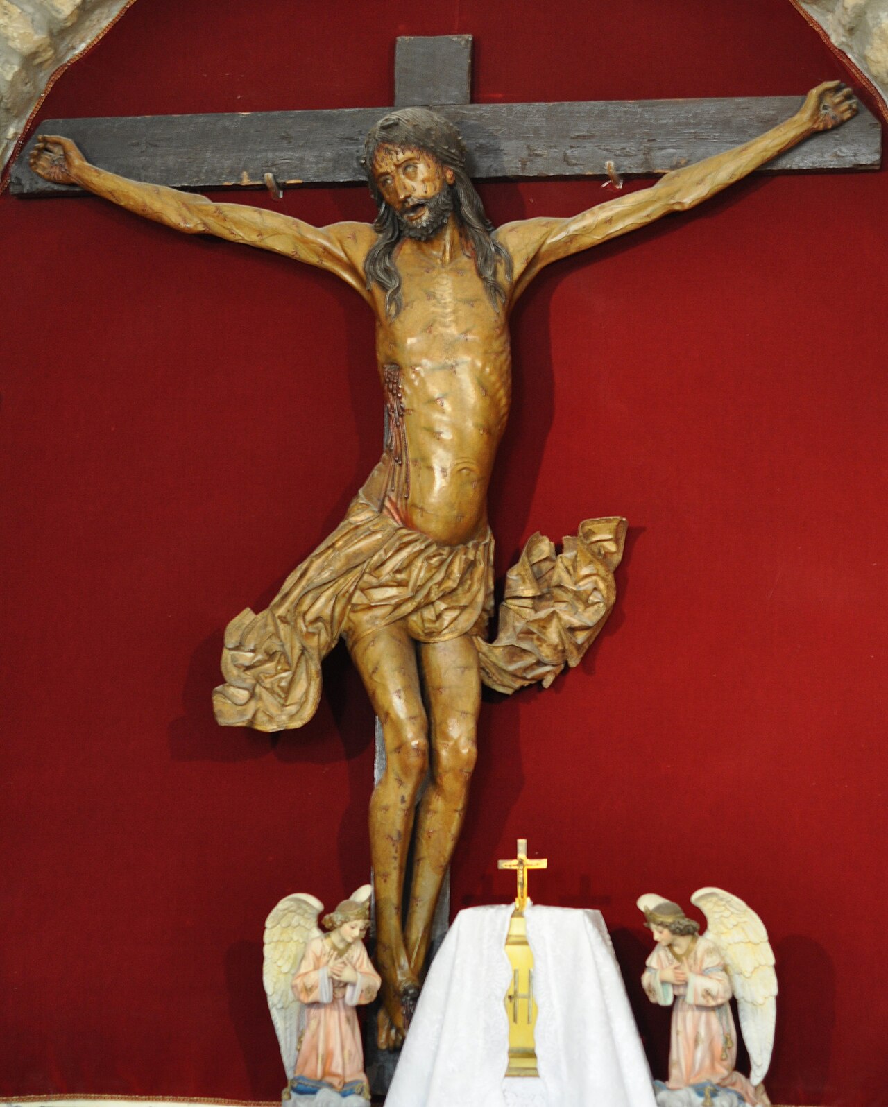 Retablo de la capilla del Colegio de San Gregorio by Diego de la Cruz