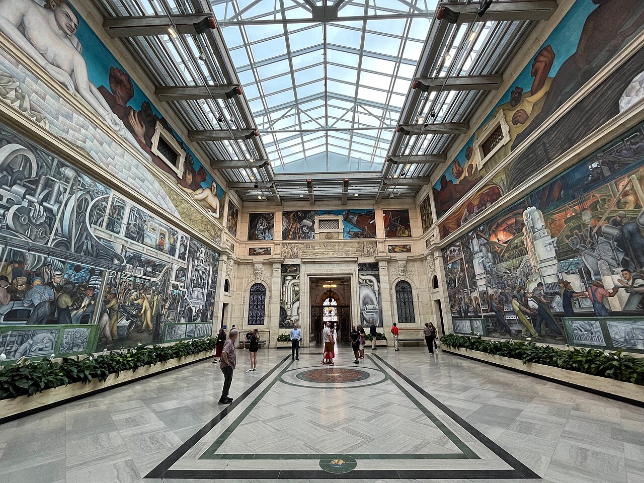 Detroit Industry Murals by Diego Rivera