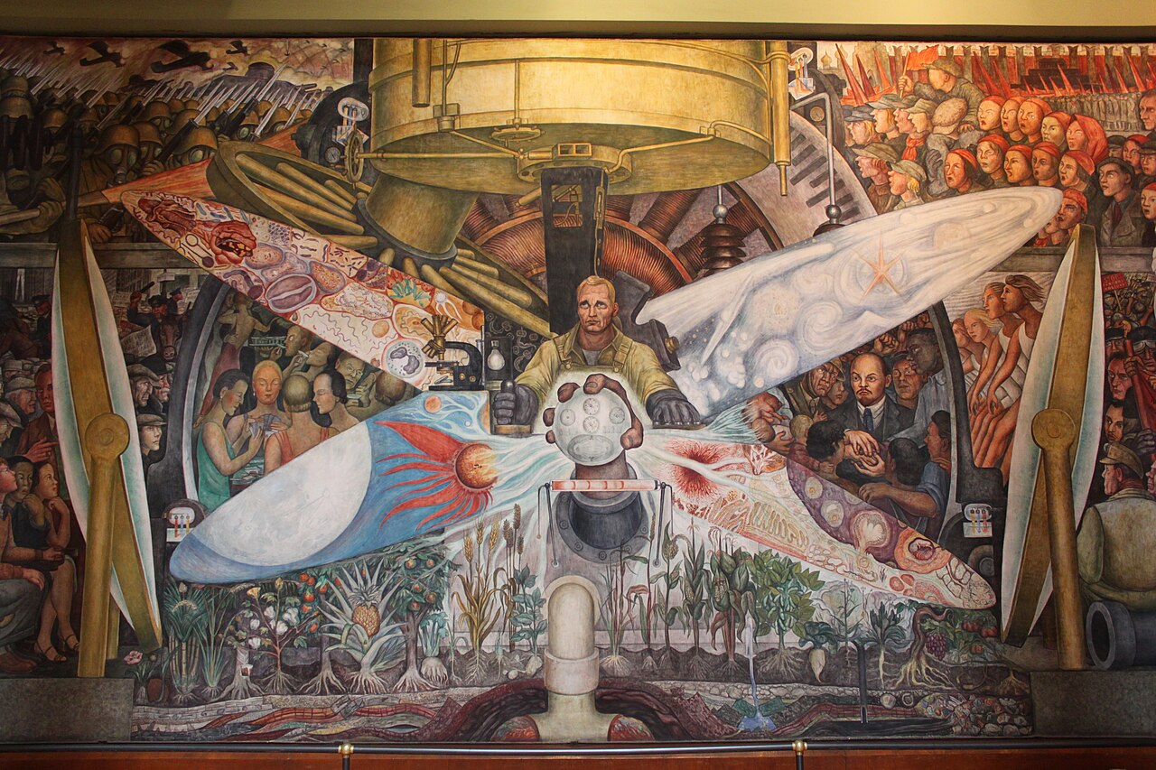 Man, Controller of the Universe by Diego Rivera