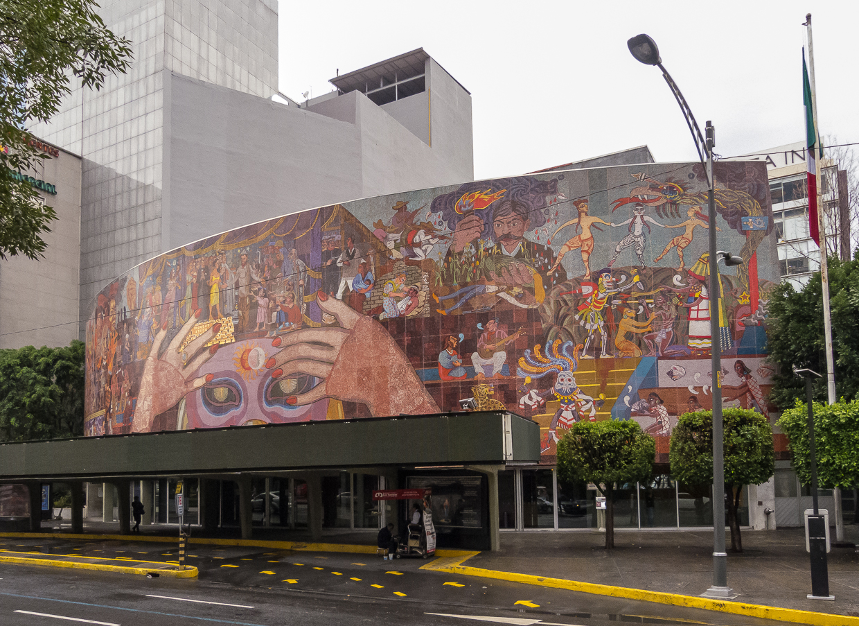 Teatro de los Insurgentes by Diego Rivera