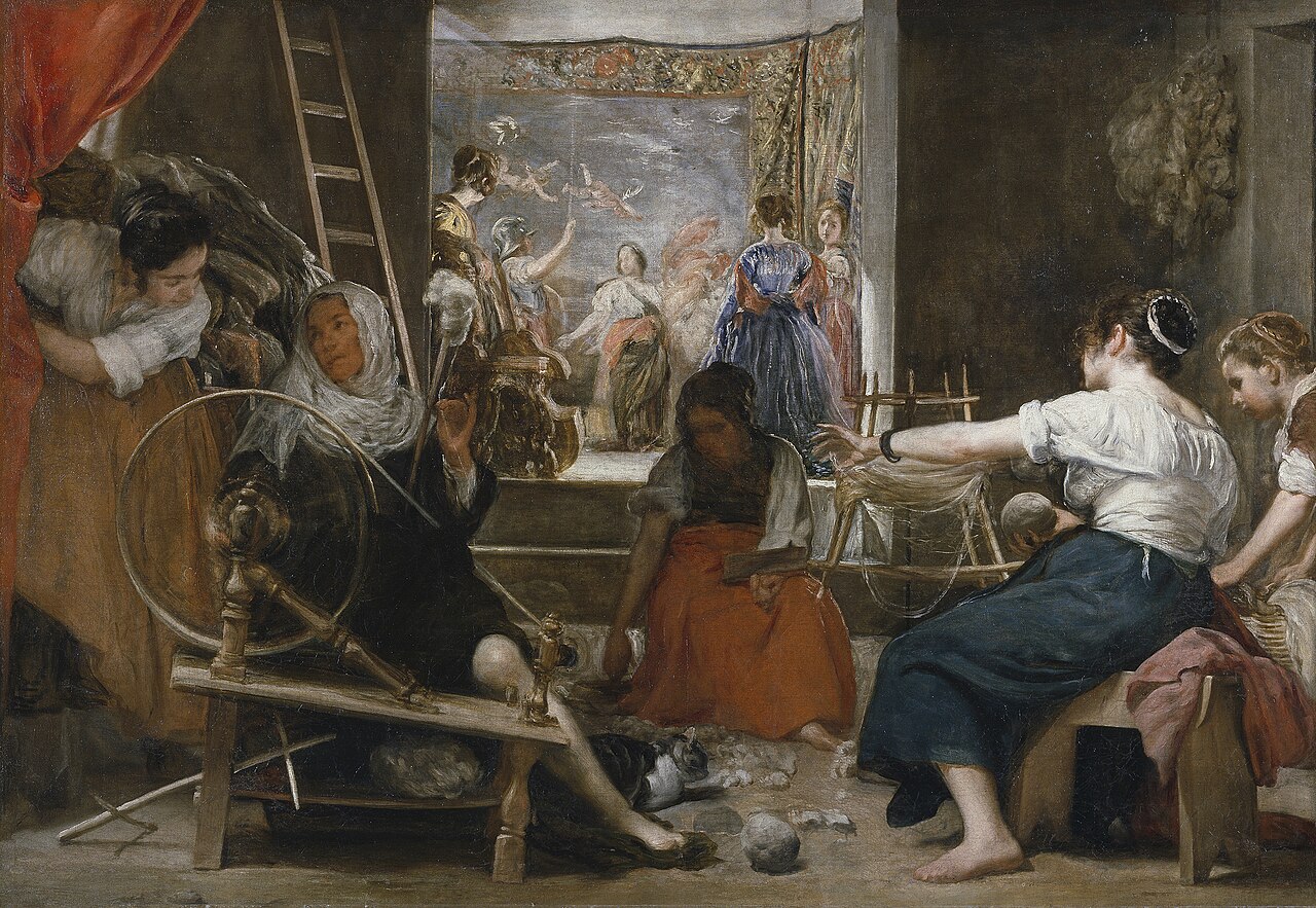 Las Hilanderas by Diego Velázquez