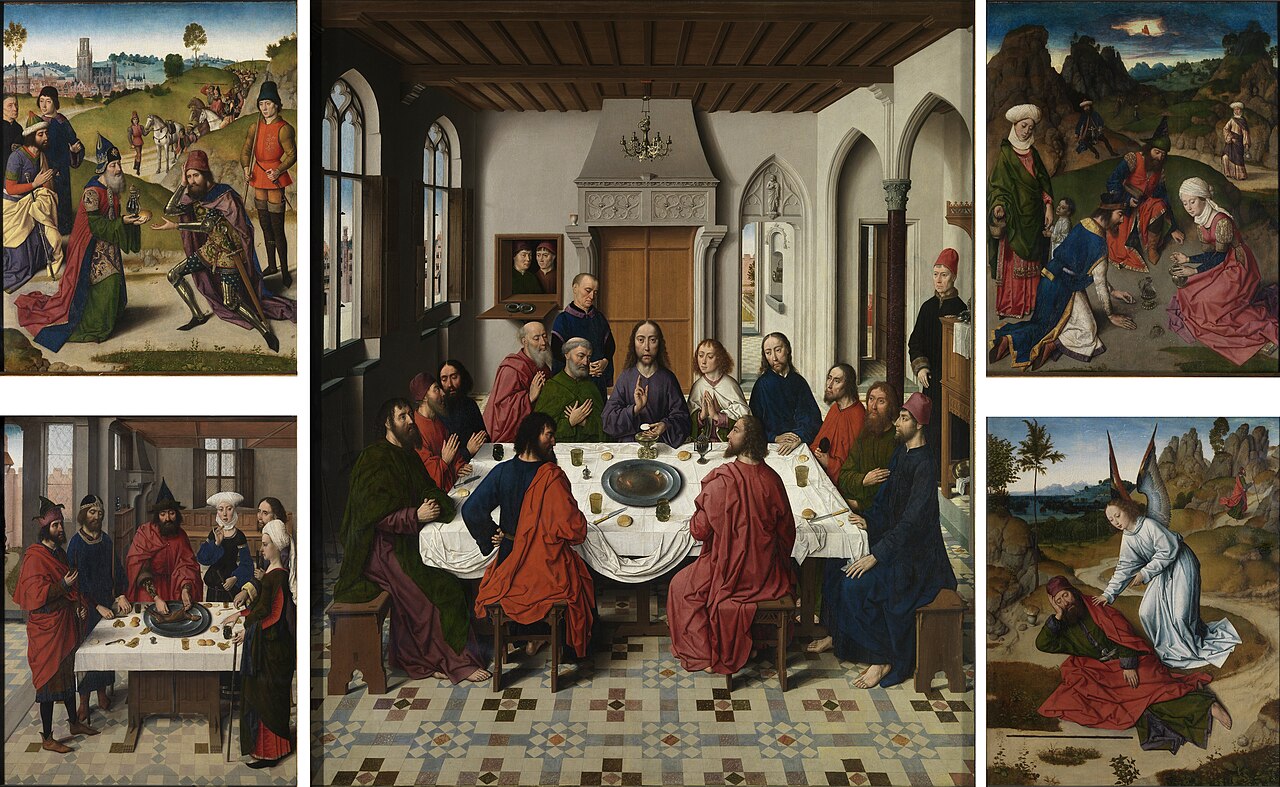 Triptych: The Last Supper by Dieric Bouts