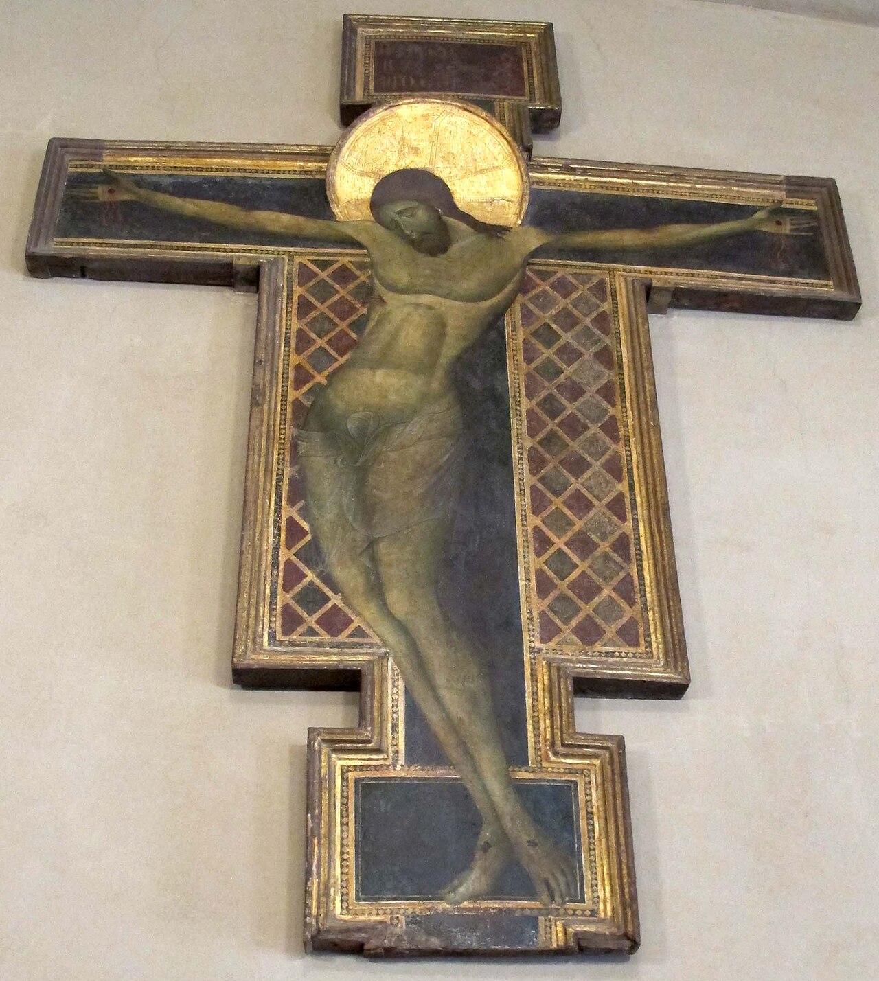 Crucifix workshop Duccio by Dietisalvi di Speme