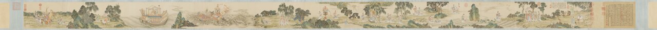 Nymph of the Luo River, Taipei copy B by Ding Guanpeng
