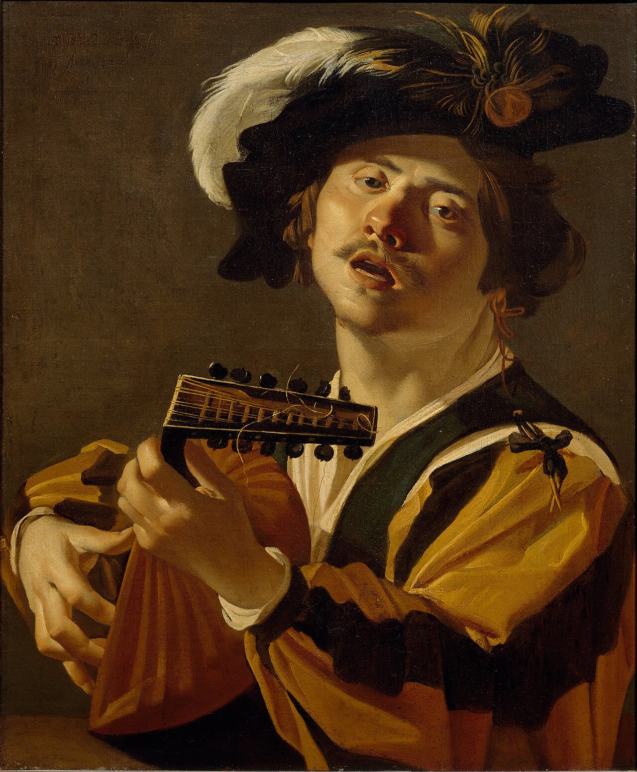 The Lute player by Dirck van Baburen